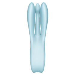 Satisfyer Stimulateur de clitoris vibrant Threesome 1 Satisfyer Bleu